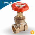 CE certification approved brass flashboard shut off full port aluminum handwheel brass gate valve with certificate